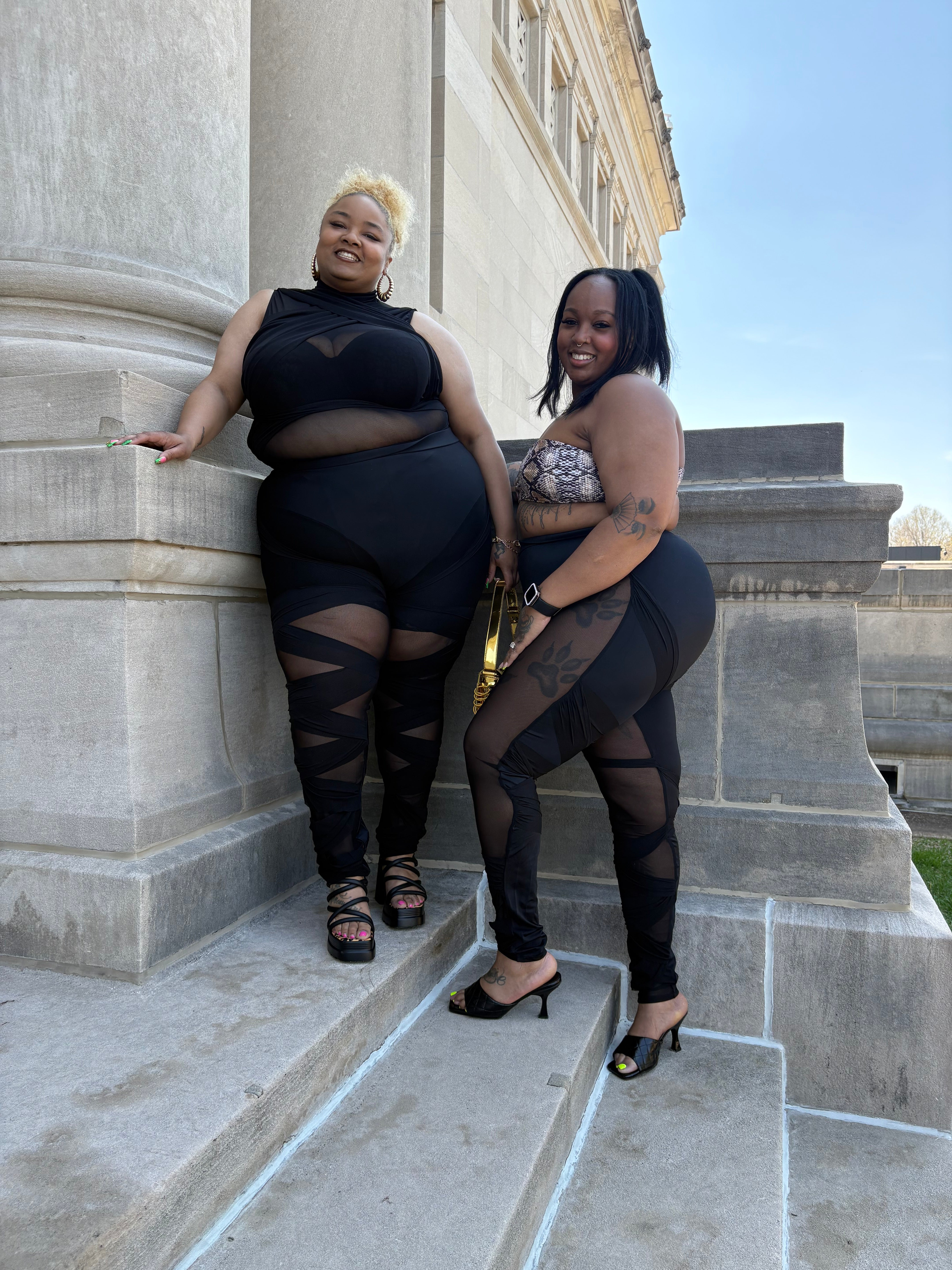 Totally mesh leggings