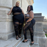 Totally mesh leggings