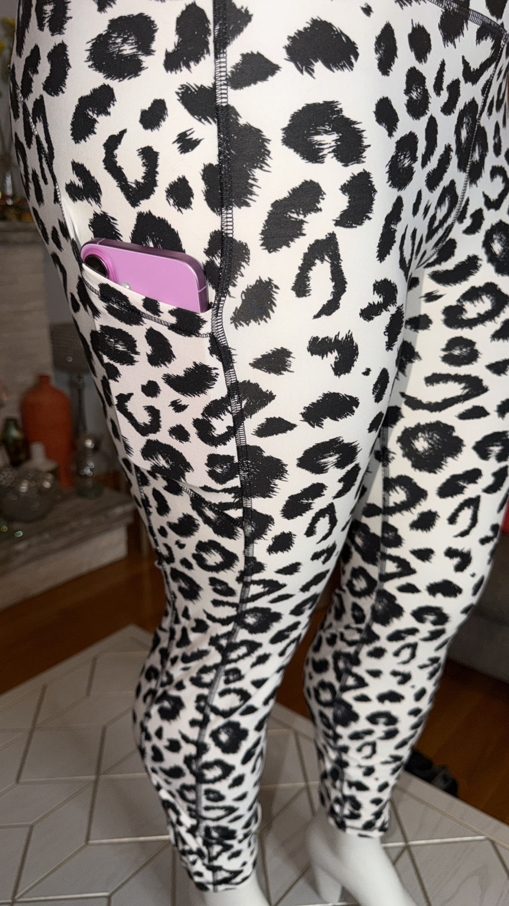 Plus size  leggings with pockets