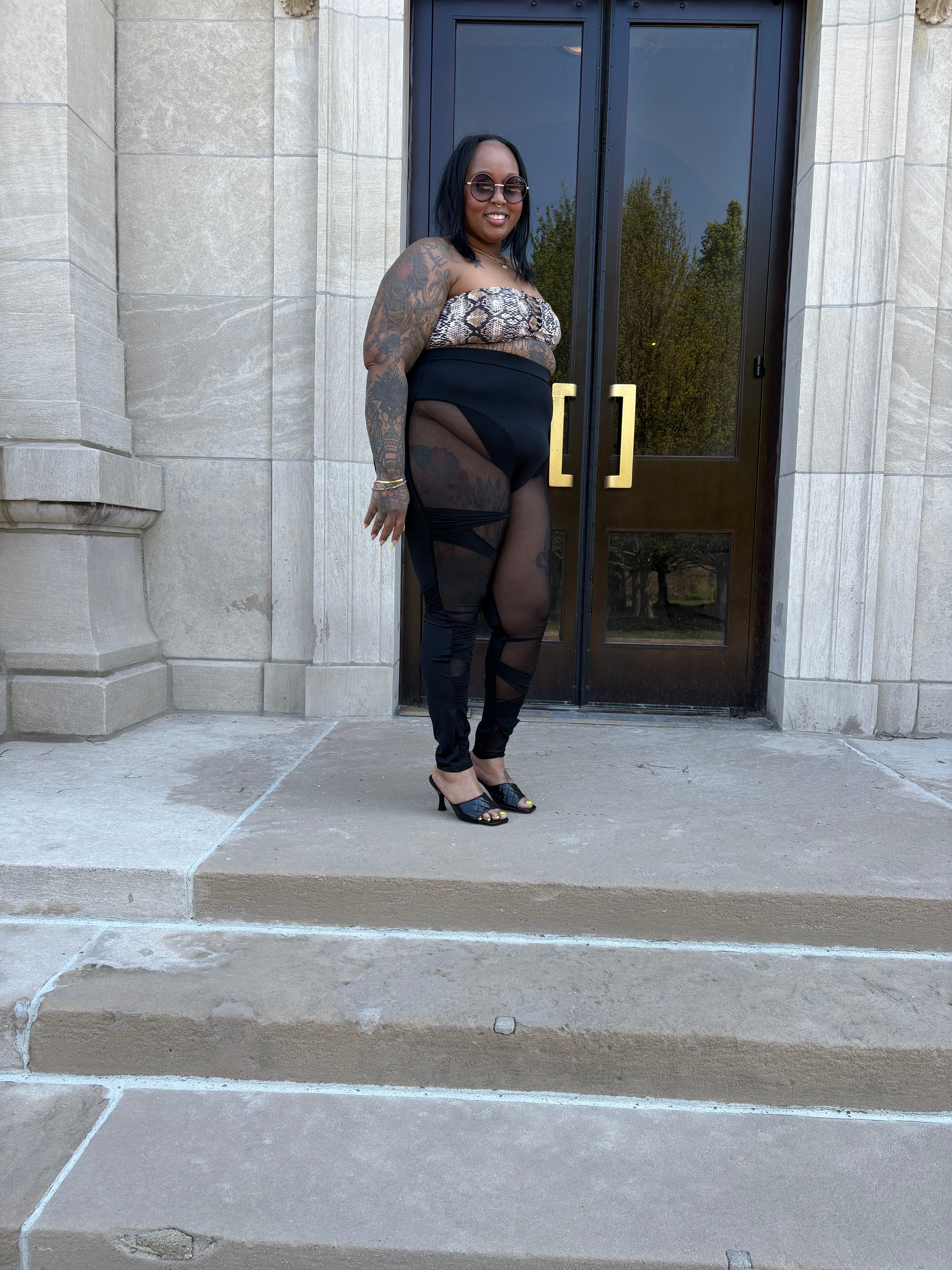 Totally mesh leggings