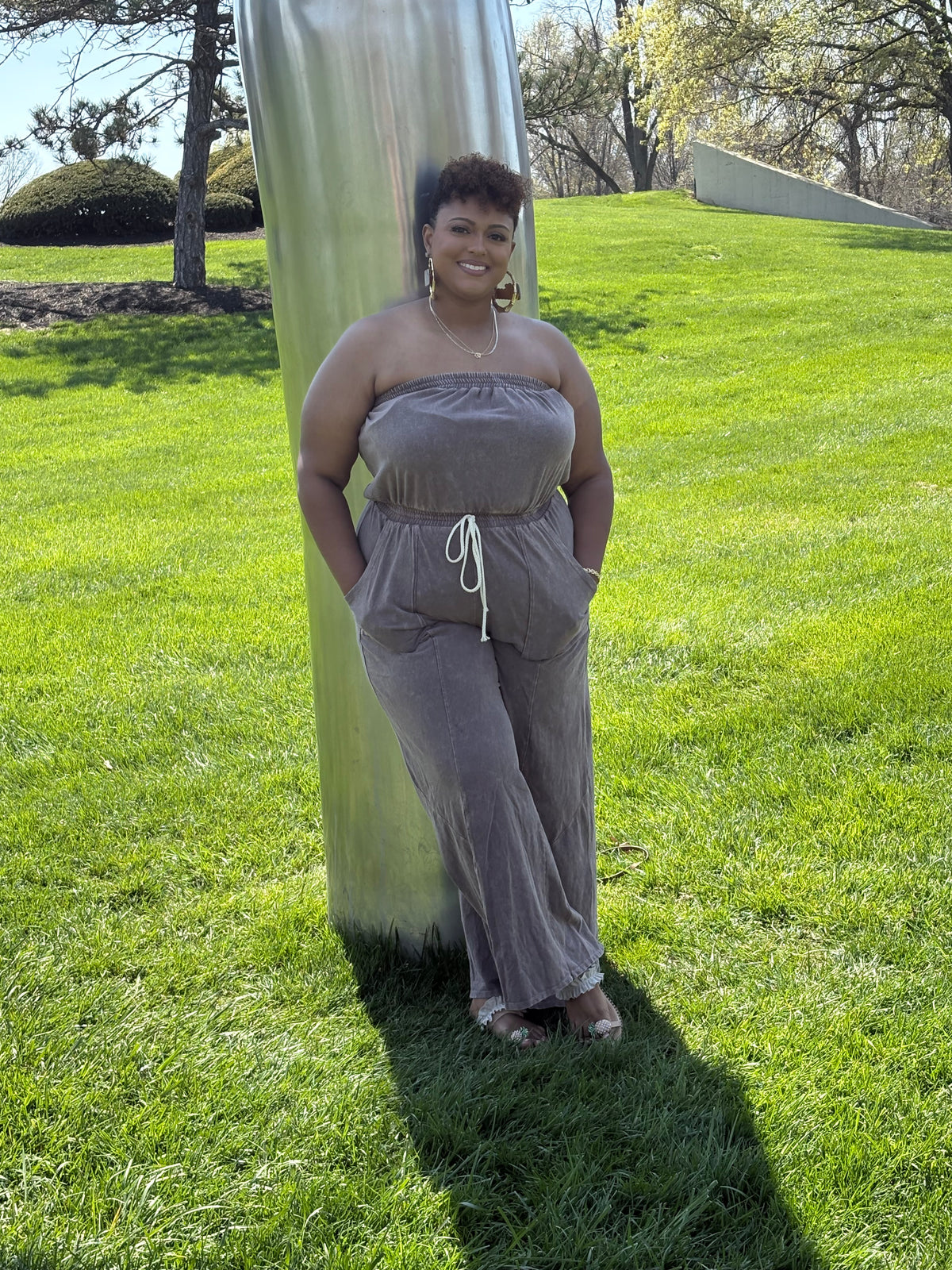 Chilled vibes jumpsuit
