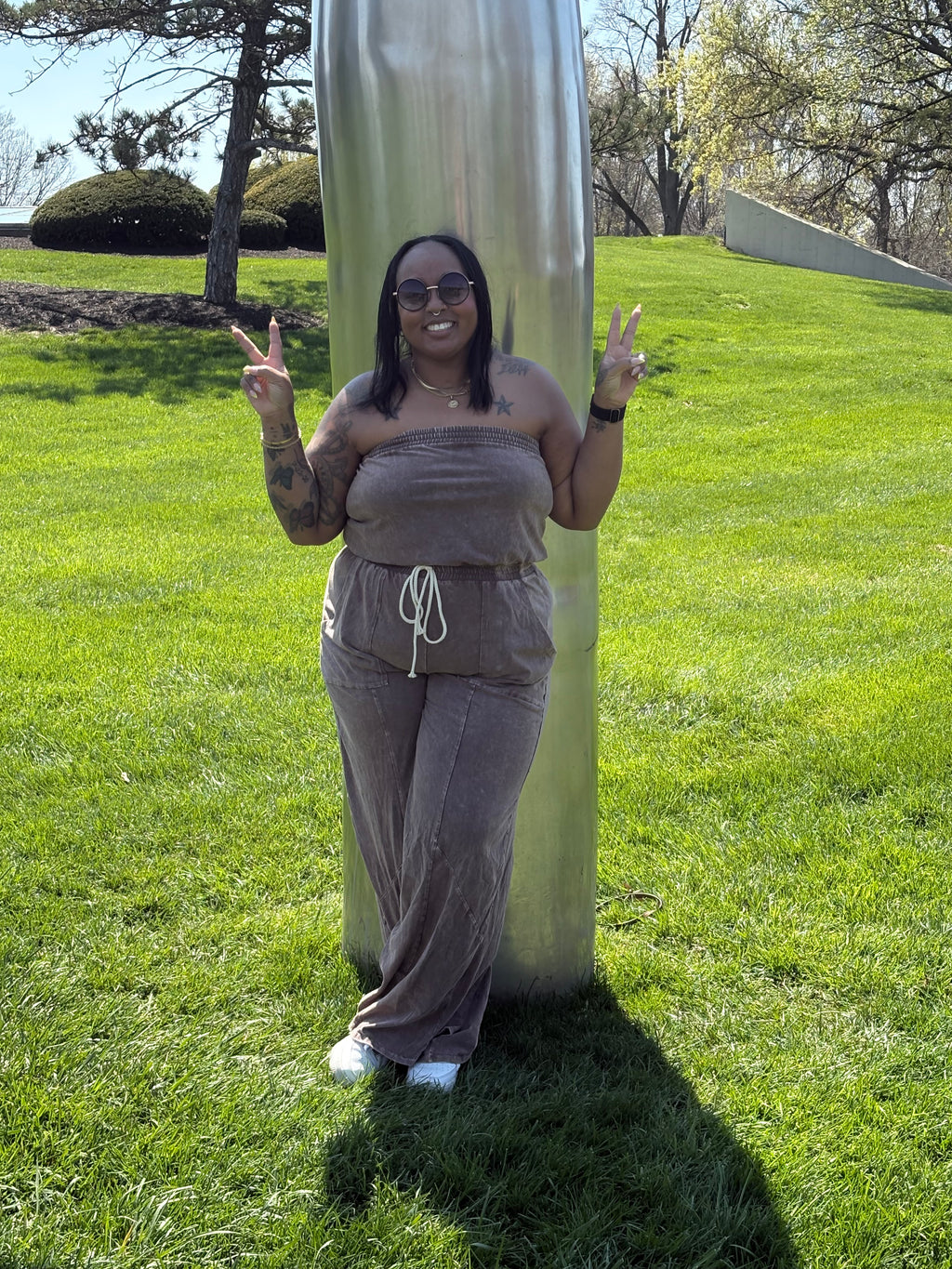 Chilled vibes jumpsuit