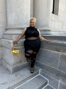 Totally mesh leggings