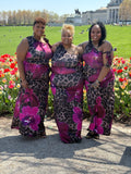 Flower skirt set