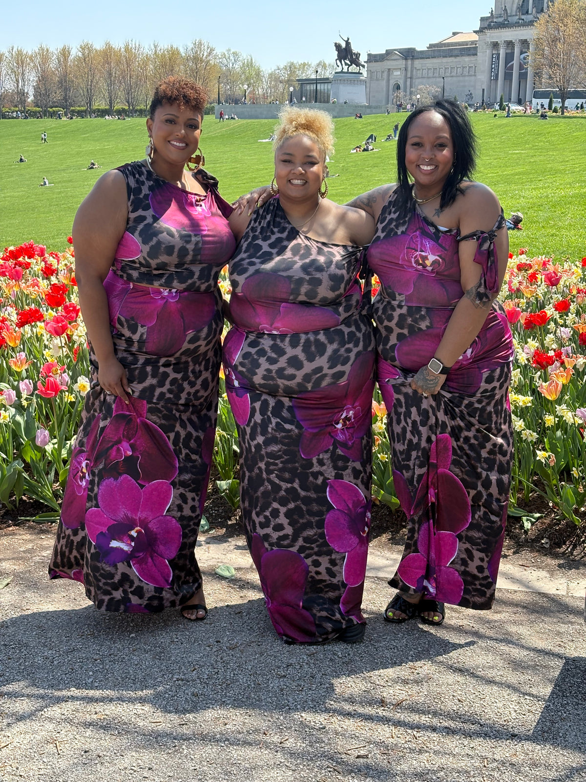Flower skirt set